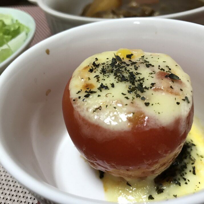 丸ごとトマトのチーズ焼き レシピ 作り方 By Pippi3 楽天レシピ